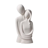 Escultura Decorativa em Resina Amor Entrelaçado