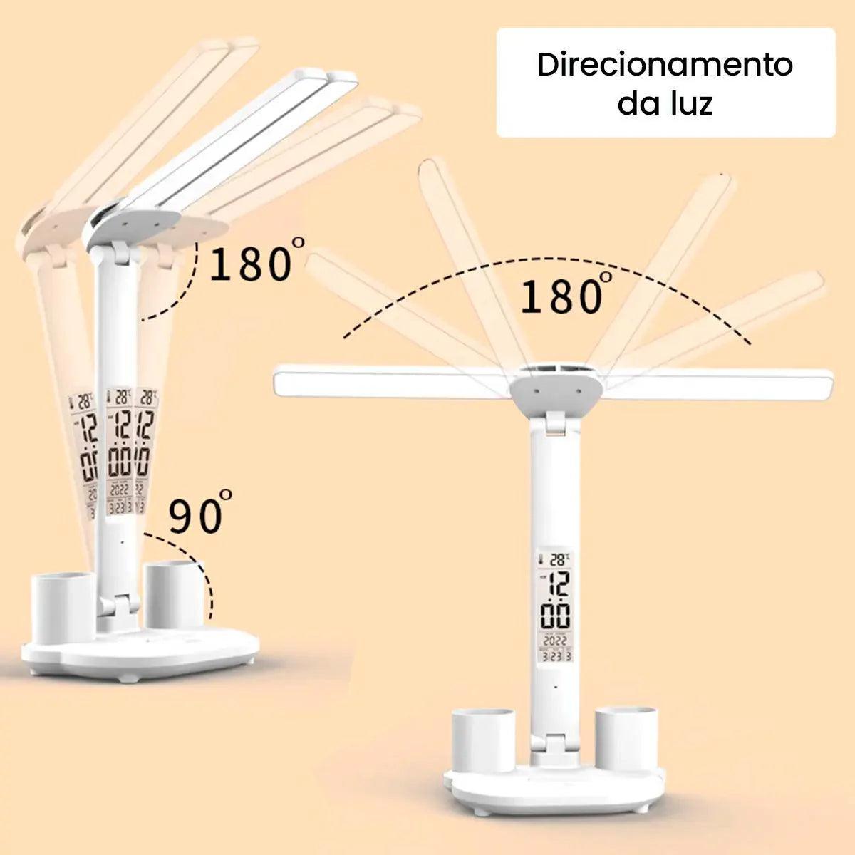 Luminária de Mesa Led Articulada