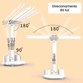 Luminária de Mesa Led Articulada