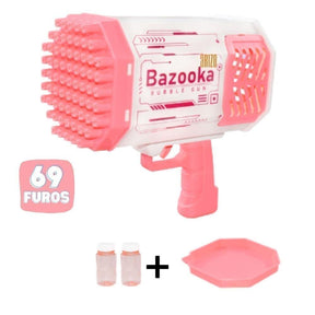 Máquina de Bolha de Sabão Infantil - BublleBazooka™