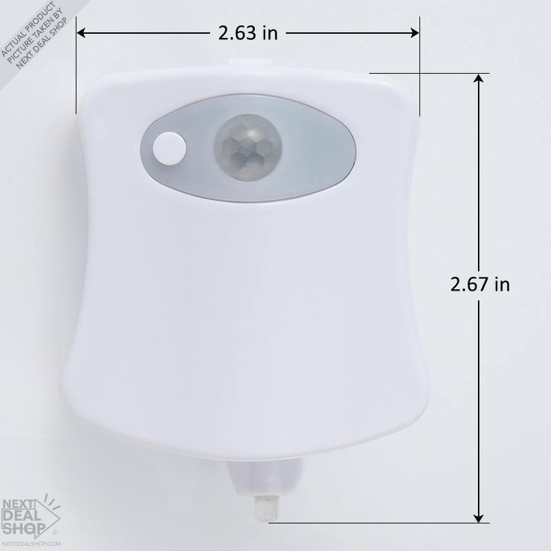 Luz Interna de Vaso Sanitário com Sensor de Movimento - Evite Acidentes Noturnos!